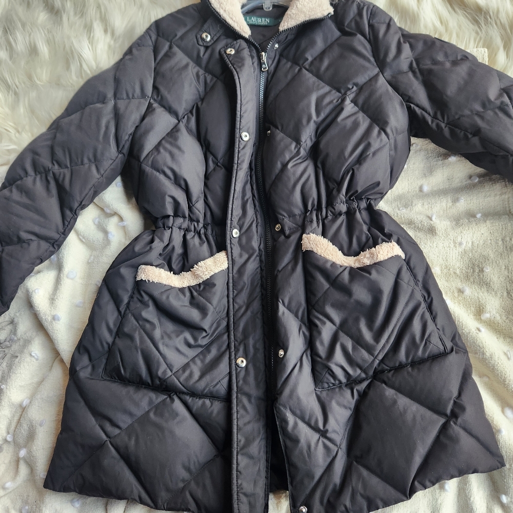 Ralph Lauren Down Parka Coat - Picture 12 of 16